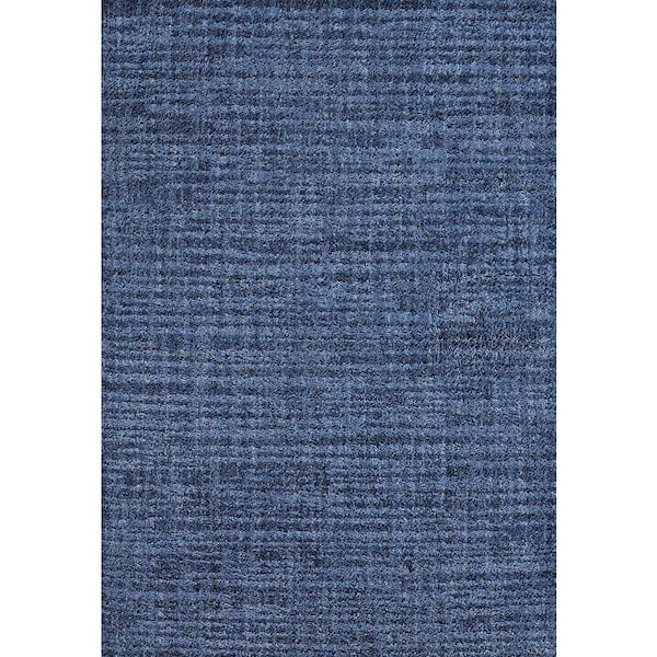 Dynamic Rugs Maci 9 ft. 2 in. X 12 ft. Navy Solid Indoor Area Rug