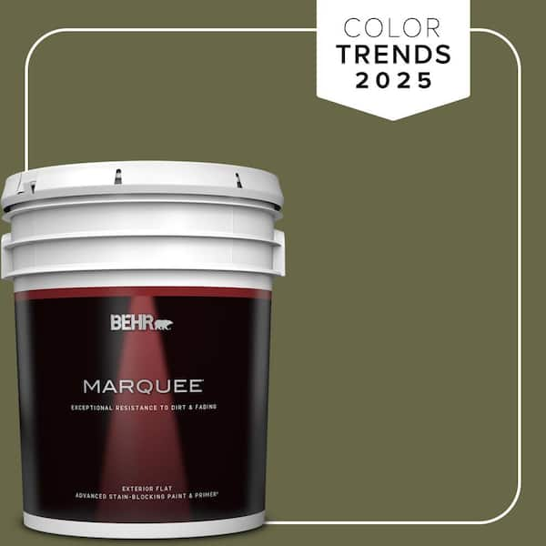 BEHR MARQUEE 5 gal. #PPU9-24 Amazon Jungle Flat Exterior Paint & Primer