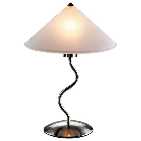 Reviews For Lumisource 19 In Brushed, Silver Touch Table Lamps