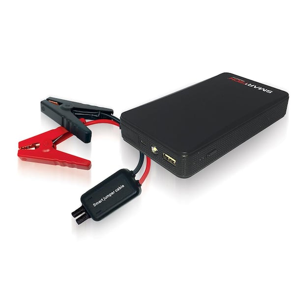 Diktatur London last Smartech Products 8000 mAh Lithium Powered Vehicle Jump Starter and Power  Bank GSK-8000 - The Home Depot