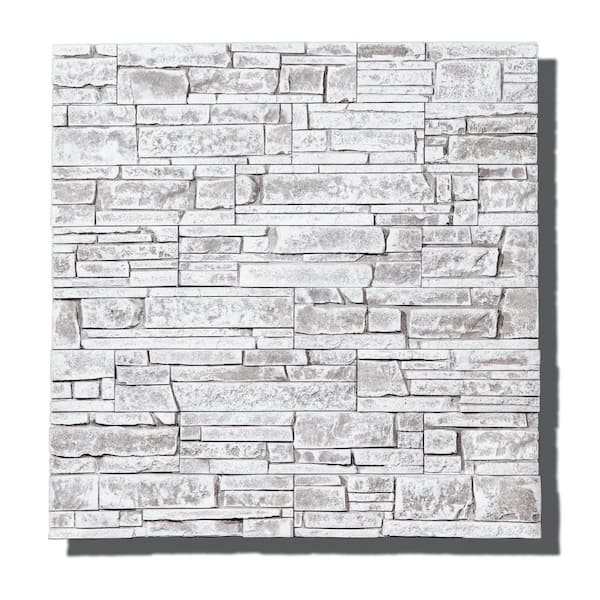 Stone Veneer Ledgestone Flat Sample (No Flashing) Aspen Peak (Ea)