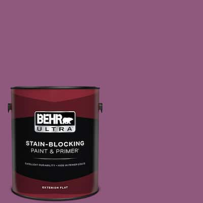 1 gal. #PPU1-18 Peru Flat Exterior Paint & Primer