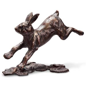 Running Rabbit Garden Statue