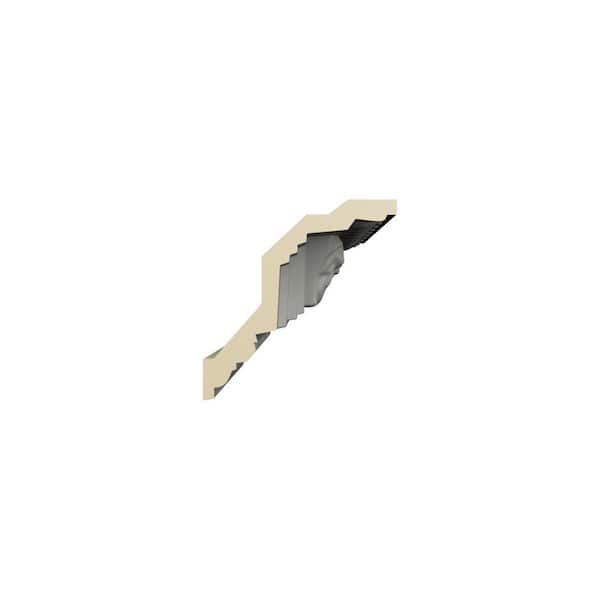 Ekena Millwork Grayson 3.125 in. D x 4.5 in. W x 96 in. L Polyurethane Crown Moulding