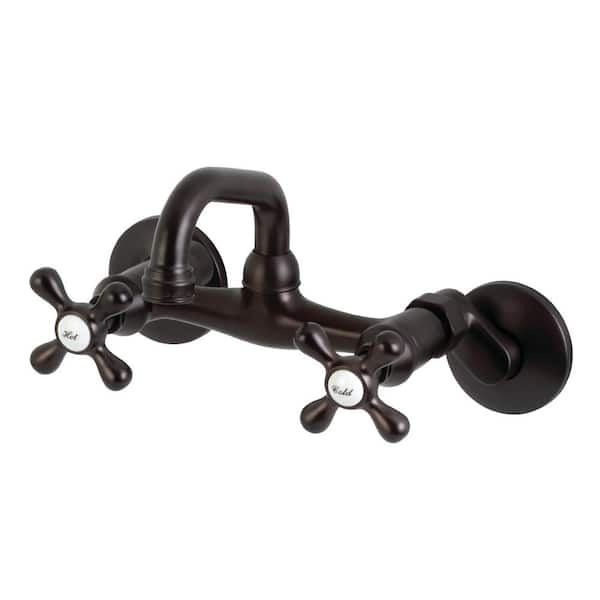 Kingston 2-Handle Bar Faucet in Oil Rubbed Bronze