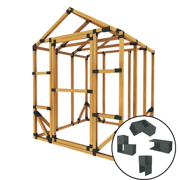 6 ft. x 6 ft. DIY Shed Bracket Kit