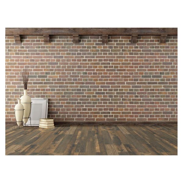 Marazzi Montagna Wood Weathered Brown 6 in. x 24 in. Porcelain 