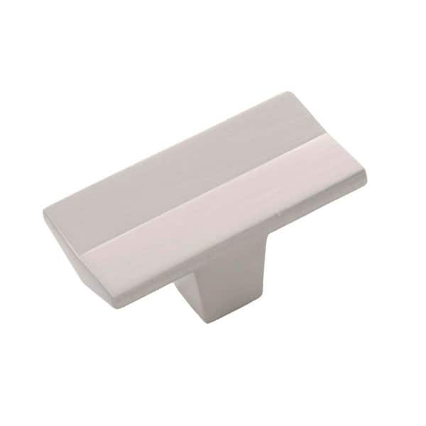 BELWITH-KEELER Avenue Collection Knob 2 Inch x 1 Inch Satin Nickel ...