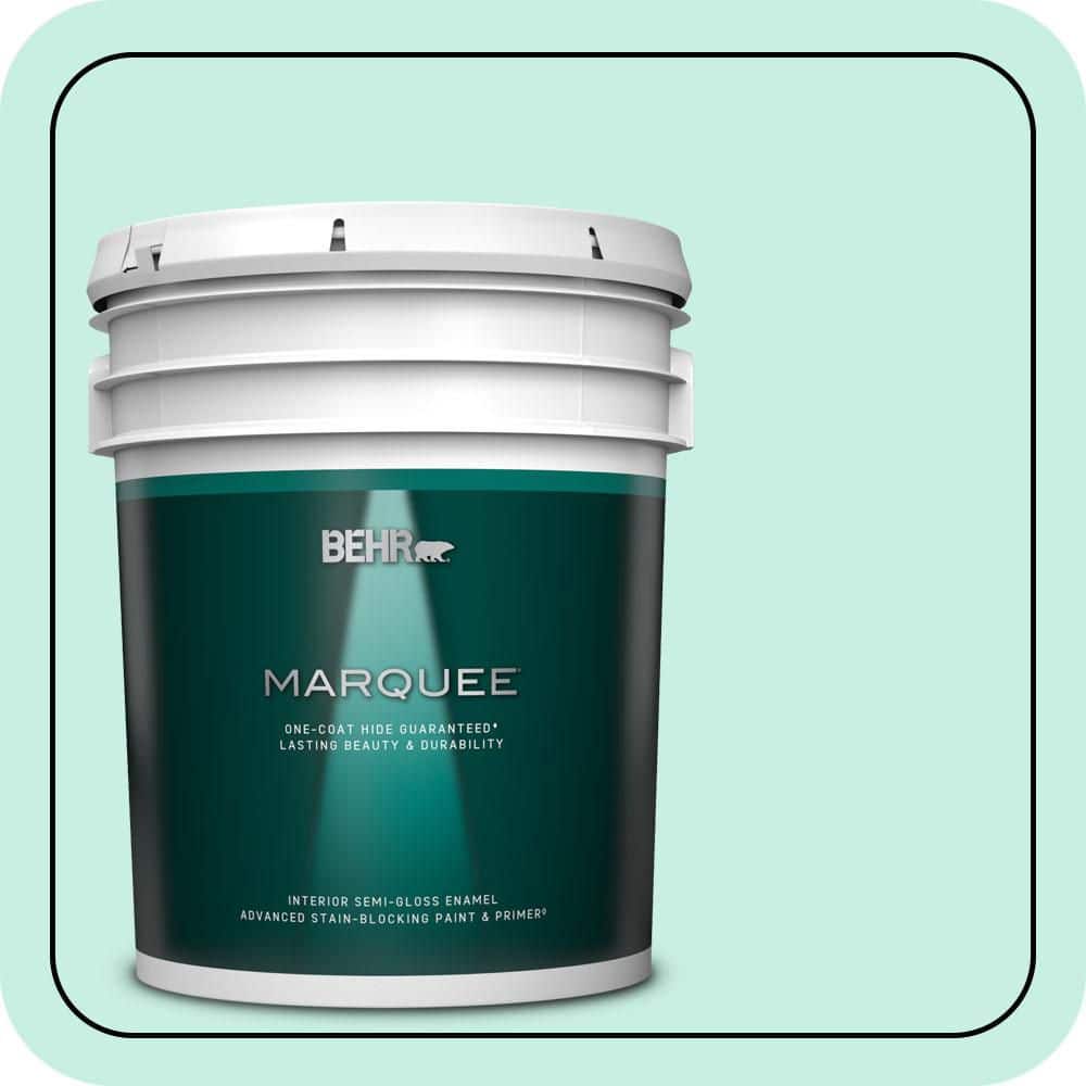 5 gal. #P430-1 Summer House Semi-Gloss Enamel Interior Paint & Primer price history on PriceWatchPro