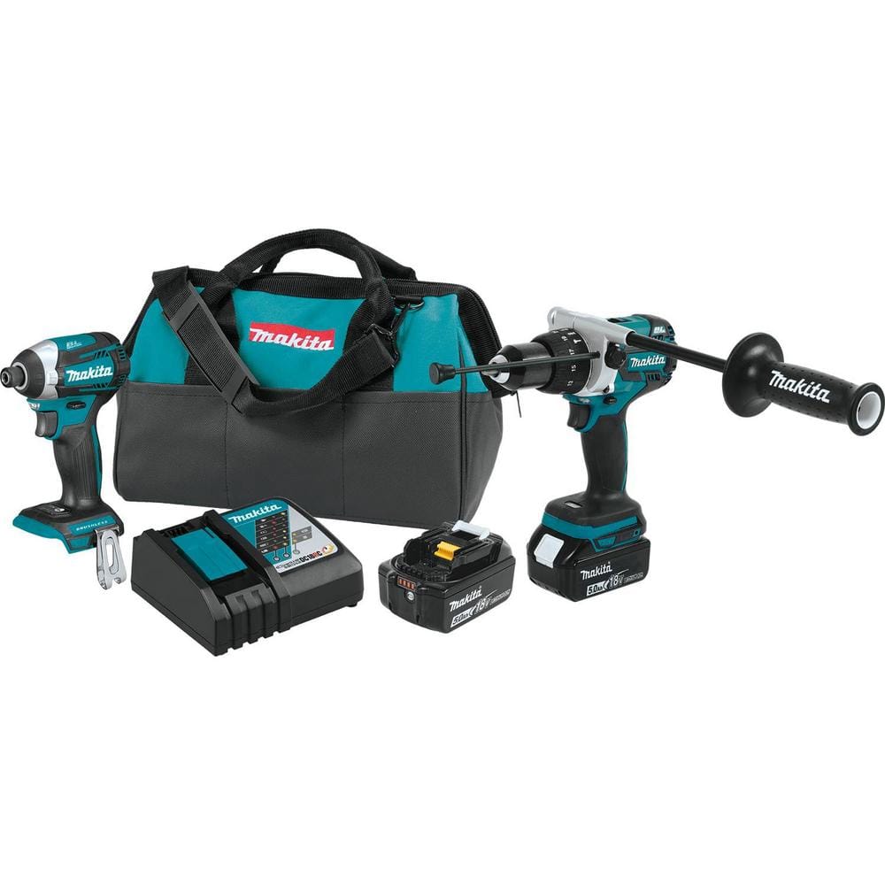 Makita 18V LXT Lithium-Ion 1/2 in. Cordless Driver-Drill (Tool-Only) XFD10Z  - The Home Depot