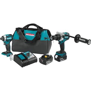 18V LXT 5.0Ah Lithium-ion Brushless Cordless Combo Kit 2-Piece (Hammer Drill/Impact Driver)