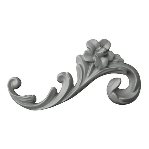 Ekena Millwork 0.75 in. x 3.25 in. x 6 in. Polyurethane Applique and Onlay Moulding