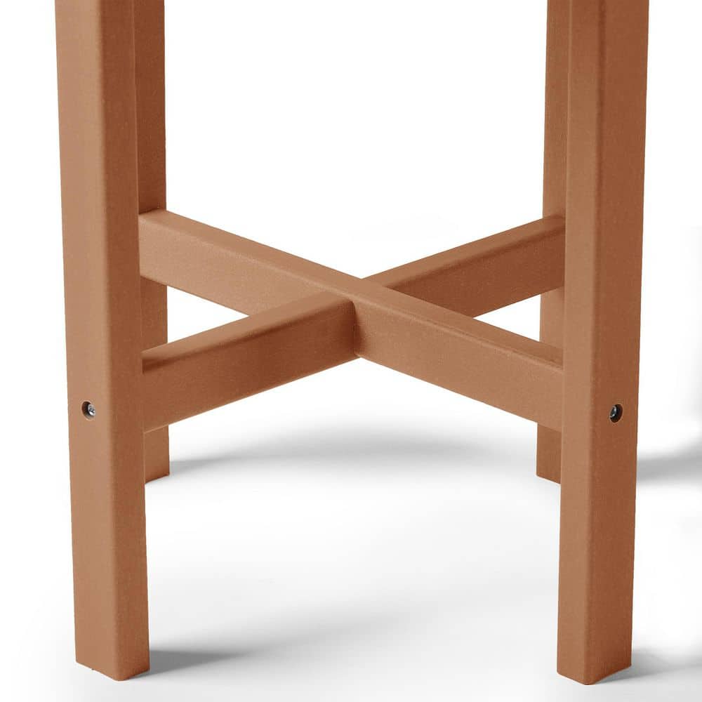 Teak Round 18" Outdoor Side Table
