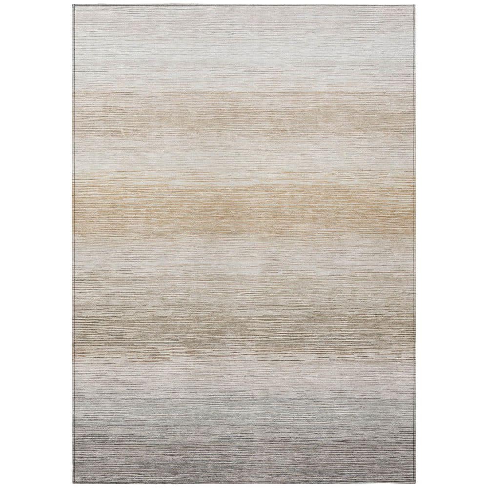 Chantille Machine Washable Indoor/Outdoor Abstract ACN2891 Putty 9 ft. x 12 ft. Area Rug price history on PriceWatchPro