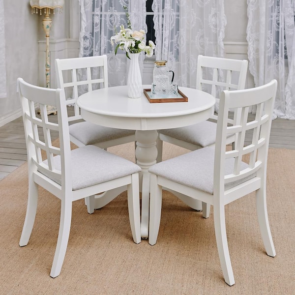 Round table best sale dinette sets