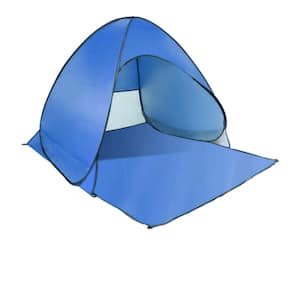 Pop Up Beach Tent Sun Shade Shelter Anti-UV Automatic Waterproof Tent Canopy for 2/3 Man