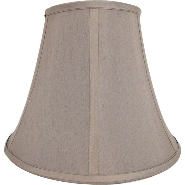 Hampton Bay Mix and Match Brown Round Bell Table Shade