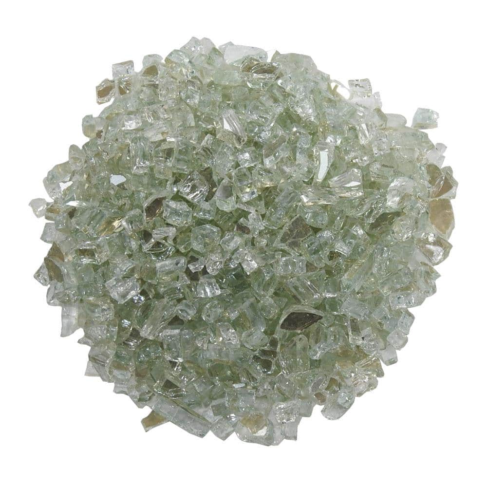 Crystal Reflective Fire Pit Glass, 10 lb