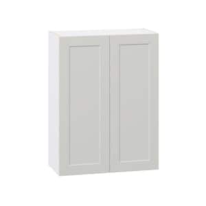 Galveston 30 in. W x 14 in. D x 40 in. H Assembled Shaker Wall Kitchen Cabinet in Light Grey
