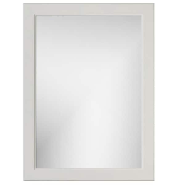 Simplicity by Strasser 24 in. W x .75 in. D x 32 in. Framed Mirror Rectangle Dewy Morning