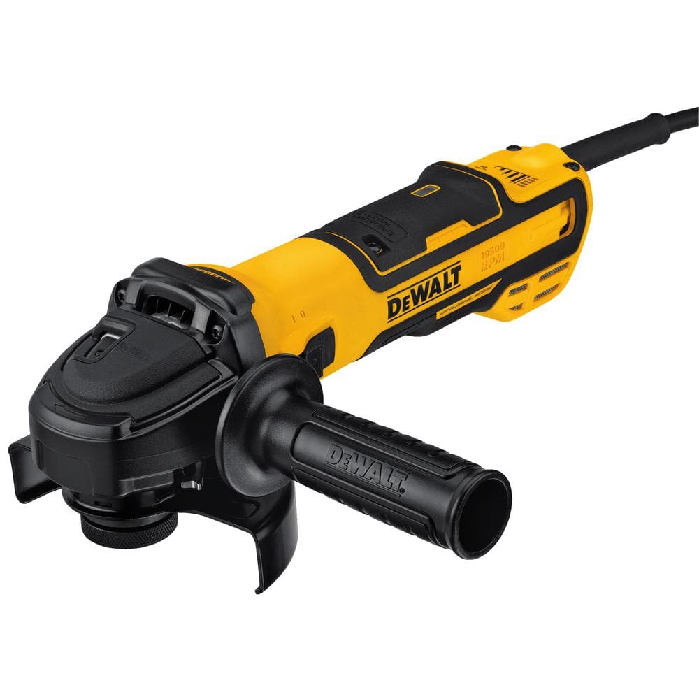 Cordless Angle Grinder for Dewalt 20v Battery, 8500RPM 4-1/2''/5/8-11''  Variable Speed Handle Brushless Angle Grinder Tool Without Grinding &  Wheels