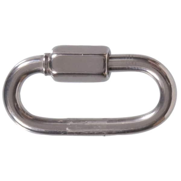 Hardware Essentials 5/16 in. Opening Stainless Steel Quick Link (3-Pack)