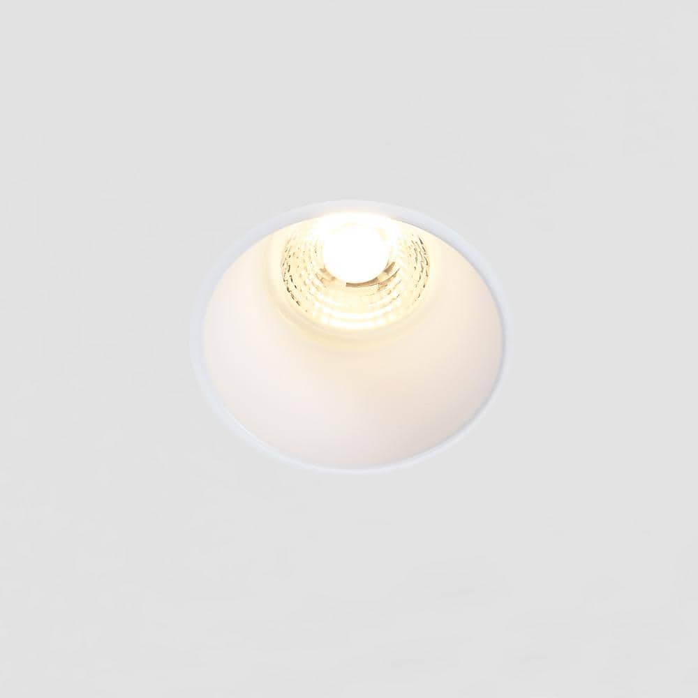 2-Inch White Aluminum Trimless Recessed LED Downlight