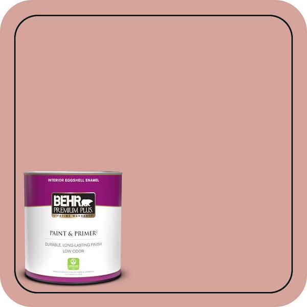 BEHR PREMIUM PLUS 1 qt. #S160-3 Bubble Shell Eggshell Enamel Low Odor Interior Paint & Primer