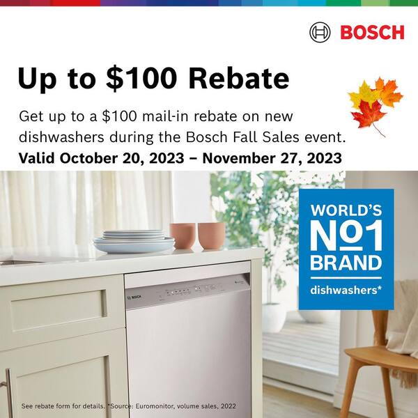 Bosch 800 Series 24 Custom Panel Dishwasher