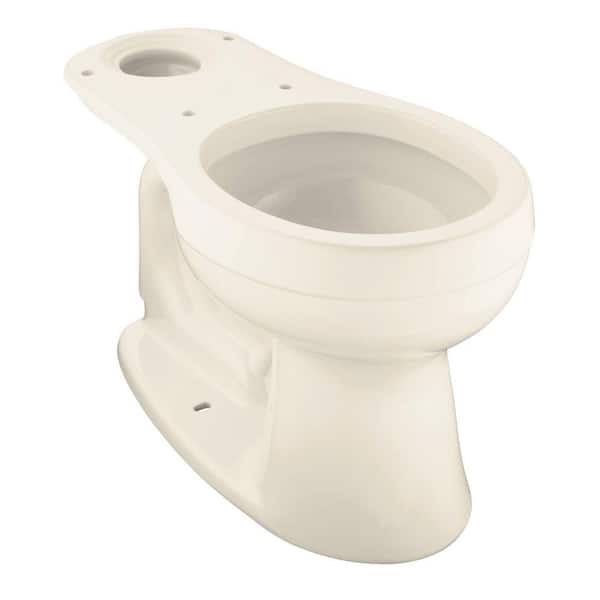 KOHLER Cimarron Round Front Toilet Bowl Only Less Seat in Almond