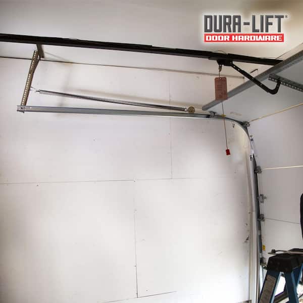 DURA-LIFT Heavy-Duty 2-Pack 110-lb 2-Pack White Steel Garage Door Extension Spring DURA-LIFT Heavy-Duty 2-Pack 110-lb 2-Pack White Steel Garage Door Extension Spring