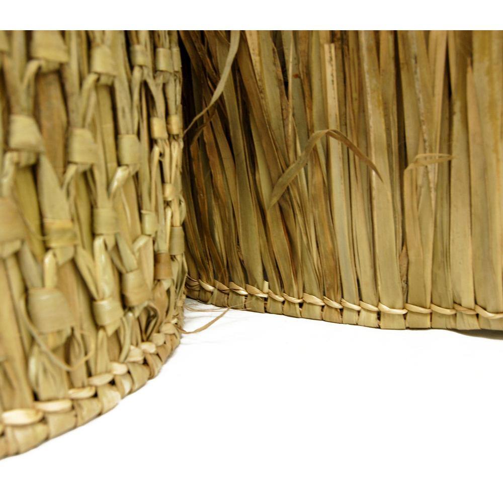 Backyard X-Scapes 35 in. H x 60 ft. L Mexican Palm Thatch Runner - 3