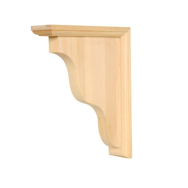 Foster Decorative Millwork 11 in. x 9 in. x 2-1/4 in. Wood Bracket