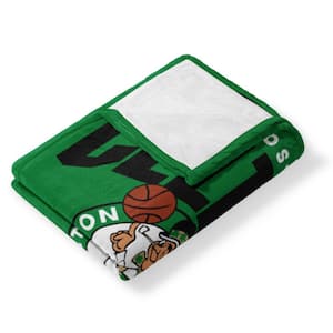 NBA Celtics High Block Multicolor Silk Touch Throw Blanket