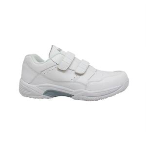 Men's Uniform Athletic Shoes - Soft Toe - White Size 7.5(W)