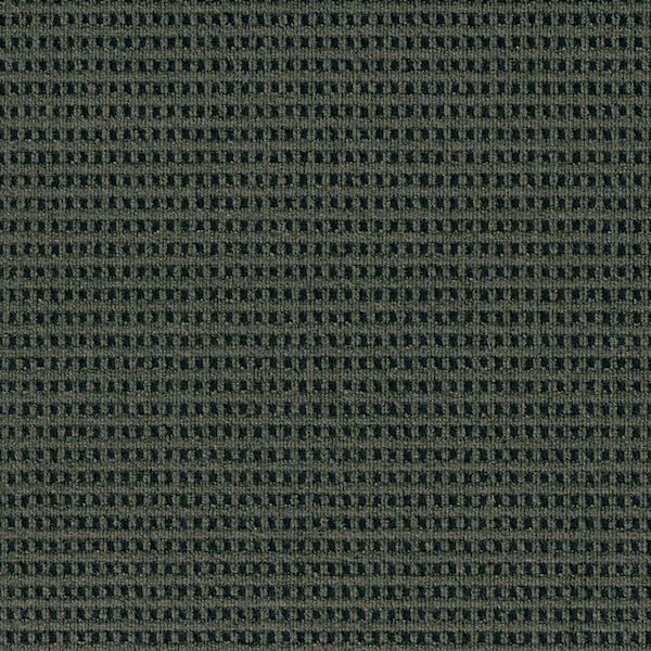 Foss First Impressions Tattersall Olive w/ Blk 24 in. x 24 in. Commercial Peel and Stick Carpet Tile (15-tile / case)