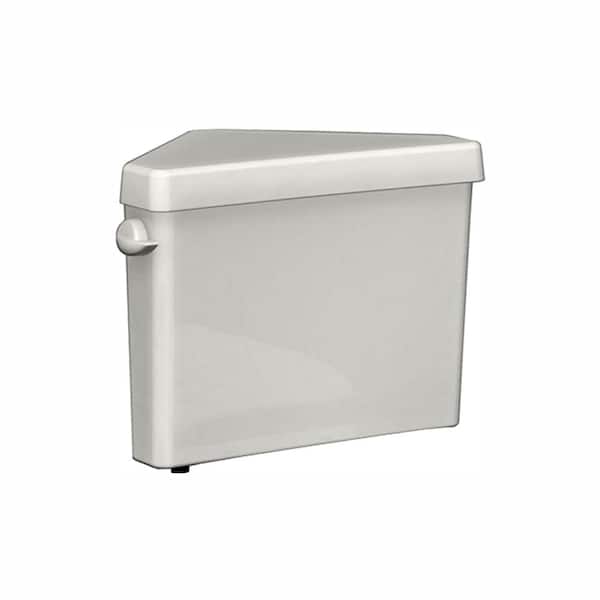 Triangle Cadet Pro 1.28 GPF Single Flush Triangle Toilet Tank Only with Gravity Fed Flushing Technology in White