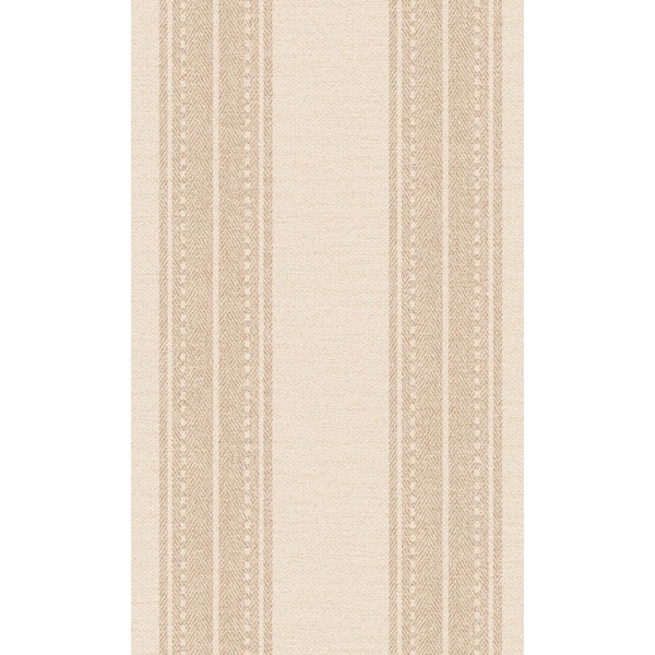 Walls Republic Coral Woven Fabric Inspired Stripes Printed Non-Woven Paper Non Pasted Textured Wallpaper 57 Sq. Ft.
