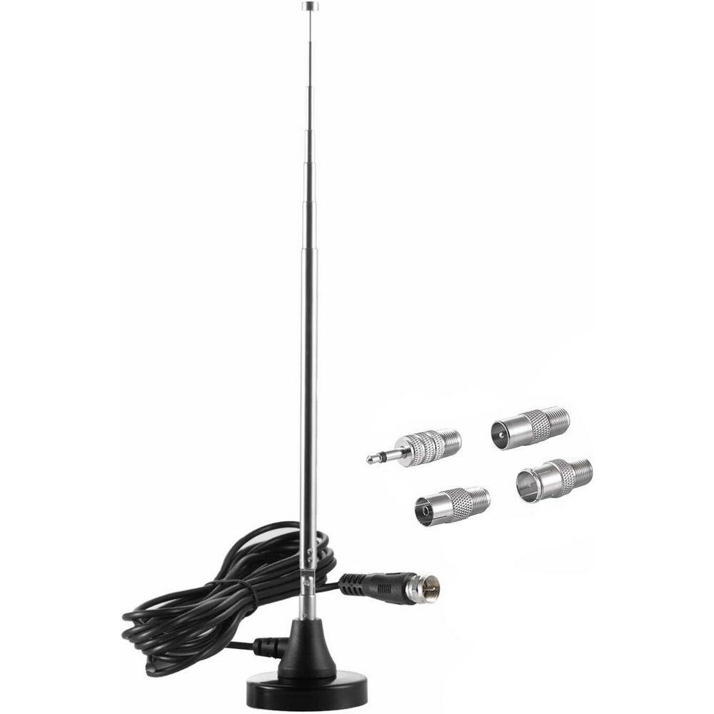 Magnetic Base FM Radio Antenna for Yamaha Pioneer Onkyo Bose Home Stereo Bluetooth Receiver with Connectors price history on PriceWatchPro
