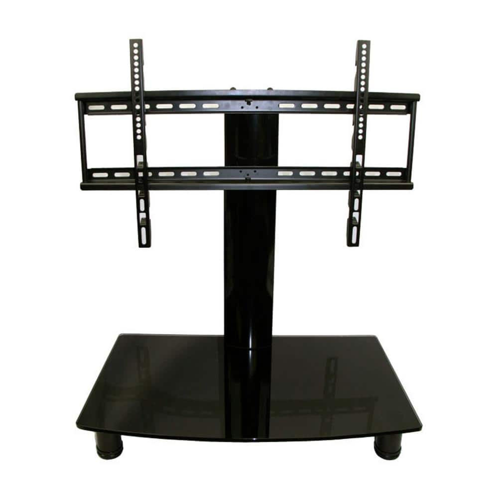 Aeon Stands Mounts Universal Swivel Tv Stand With Storage Fits Samsung Vizio Lg Sony And More 104 1926 The Home Depot