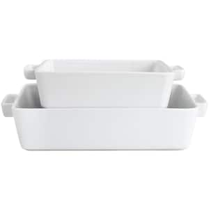 GIBSON ELITE Stoneware 4-Piece Gracious Dining Bakeware Set in White  985118067M - The Home Depot