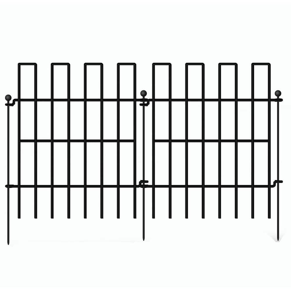25 Pack No Dig Garden Fence Animal Barrier 27 ft. Rustproof 17 in. H 1.25 in. Spike Spacing Dog Digging Prevention price history on PriceWatchPro