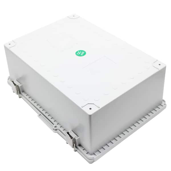 Vrbgify Durable Electrical Junction Box with Mounting Plate