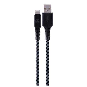 4 ft. Durable Mesh Braided USB to Lightning Cable