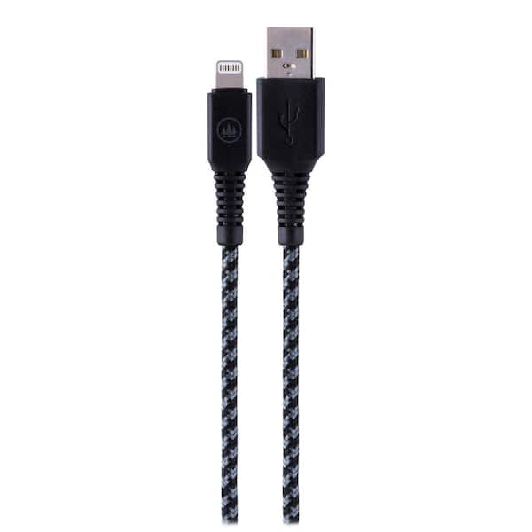 EcoSurvivor 4 ft. Durable Mesh Braided USB to Lightning Cable