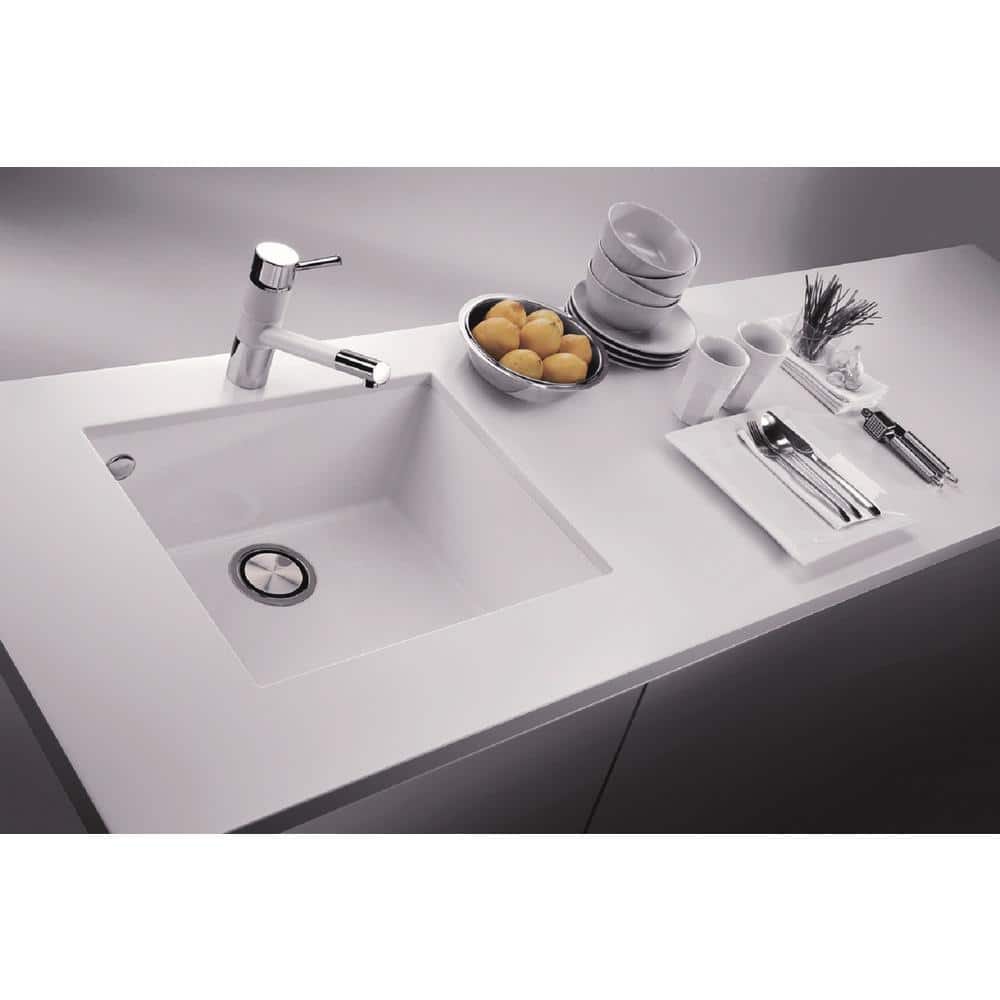 33" Titanium Granite Undermount Single Basin Kitchen Sink