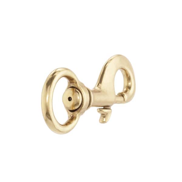 Mini Swivel Bolt Snap Solid Brass 3/4 – OA Leather Supply
