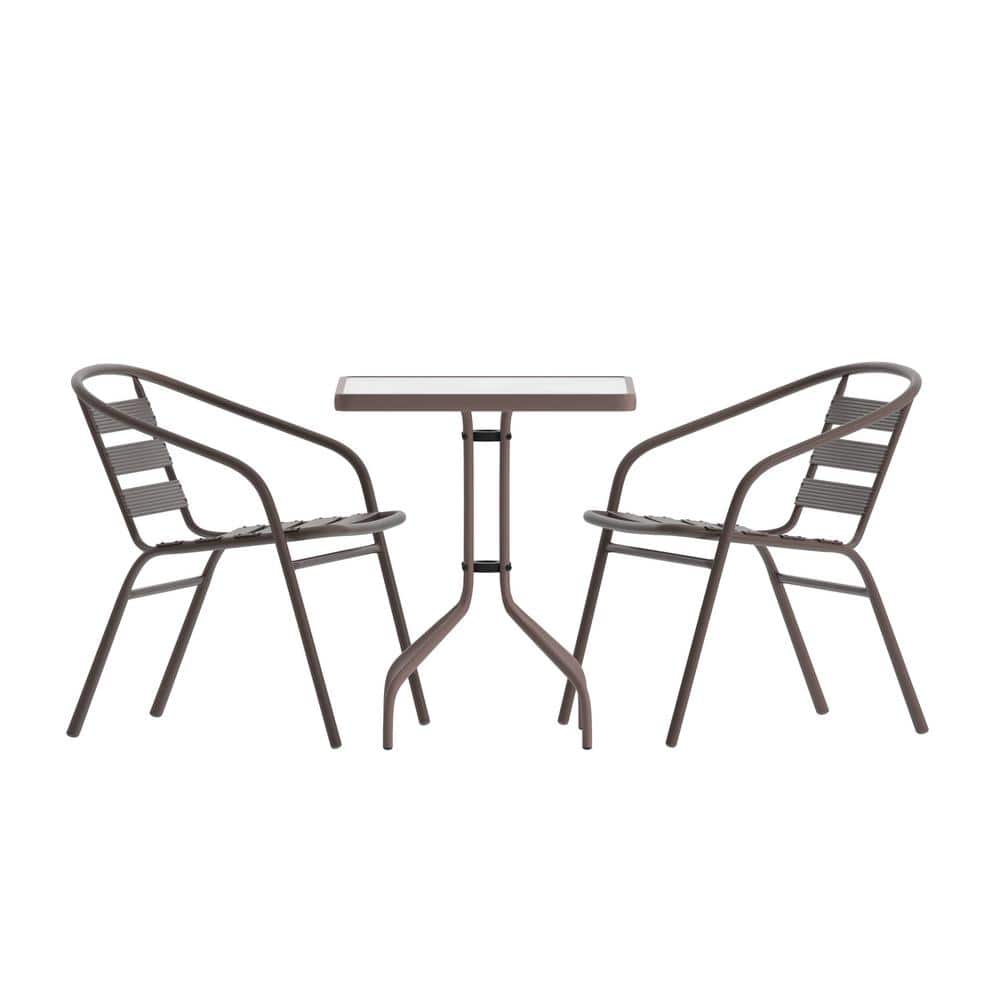 3-Piece Square Outdoor Dining Set price history on PriceWatchPro