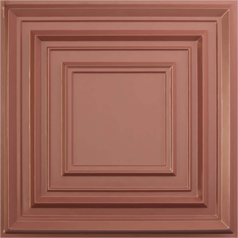 19.63" Champagne Pink Textured PVC 3D Wall Panel