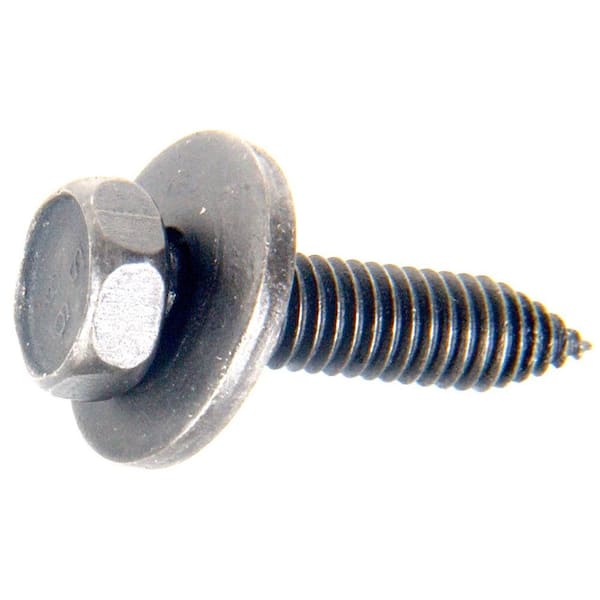 Hillman M6.3-1 x 25 mm Coarse Zinc-Plated Hex-Head Body Bolt with Washer